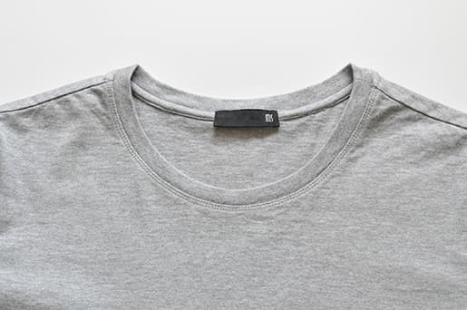 Tシャツにアイロンをかけた後