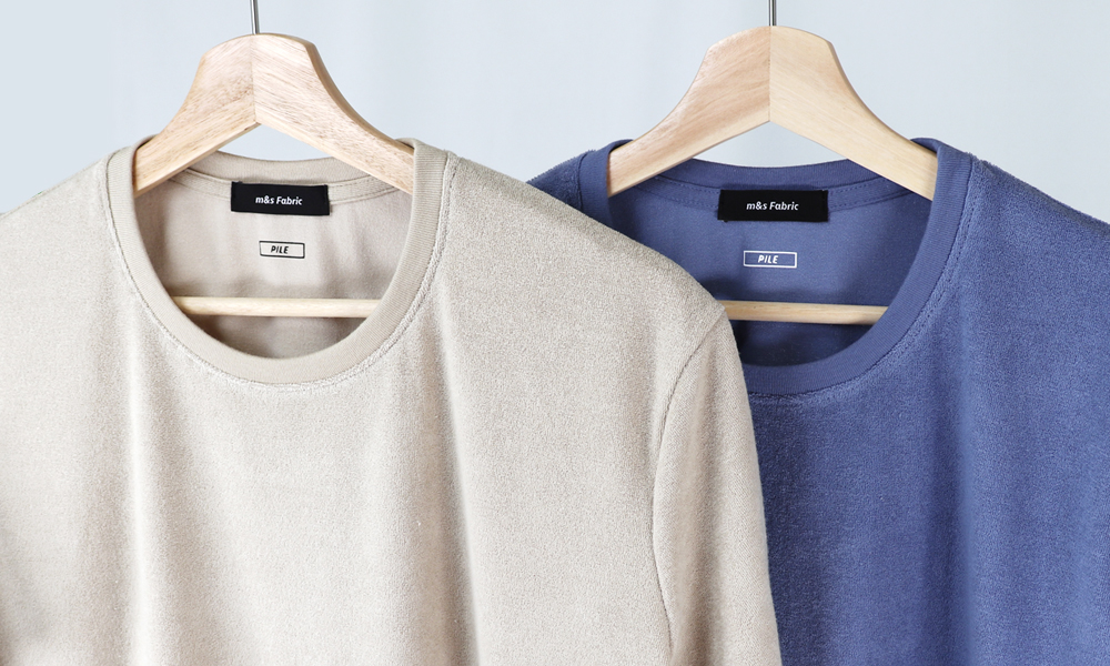 パイルTシャツ 新色メインビジュアル